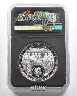 2021 Cook Islands $10 Silver George Washington Ultra High Relief PF70 NGC 6506