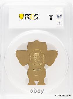 2021 Cook Islands $20 Ravana King of Demons 3oz Silver Gilt FDI PCGS MS69