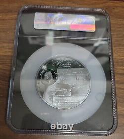 2021 Cook Islands $25 Silver Coin NGC PF70 Ultra Cameo Benjamin Franklin UHR