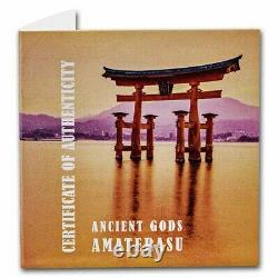 2021 Cook Islands 3 oz Silver Gods of the World Amaterasu SKU#234981