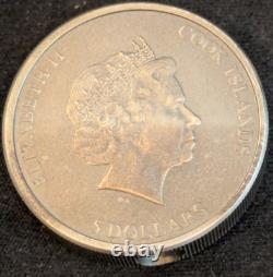 2021 Cook Islands $5 1oz. 999 Silver La Cienega Meteorite In OP