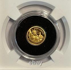 2021 Cook Islands $5 Gold Miss Liberty 9/11 20th Anniversary Coin NGC PF 70 7K