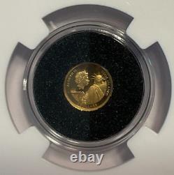 2021 Cook Islands $5 Gold Miss Liberty 9/11 20th Anniversary Coin NGC PF 70 7K