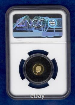 2021 Cook Islands $5 Gold U. S. State Animal Series Montana Cloak NGC PF70 U. C