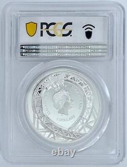 2021 Cook Islands $5 Loop the Loop High Relief Silver Coin PCGS PR70DCAM FDOI