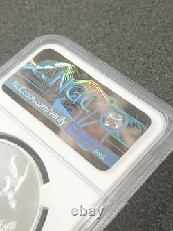 2021 Cook Islands $5 Silver Coin HI Monk Seal American State Animal MS70