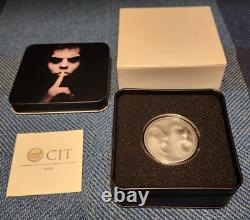 2021 Cook Islands $5 Trapped Attack 1 oz. 999 Silver coin withOGP & COA