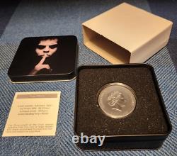 2021 Cook Islands $5 Trapped Attack 1 oz. 999 Silver coin withOGP & COA