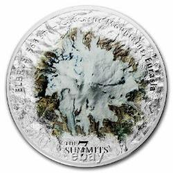 2021 Cook Islands 5 oz Silver 7 Summits Mount Elbrus SKU#242021