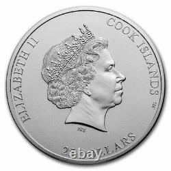 2021 Cook Islands 5 oz Silver 7 Summits Mount Elbrus SKU#242021