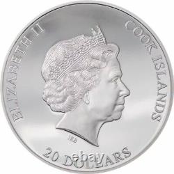 2021 Cook Islands 50mm -The Big Bang of Information silver coin 3oz