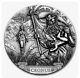 2021 Cook Islands Ancient Titans Cronus 3 oz Silver Coin