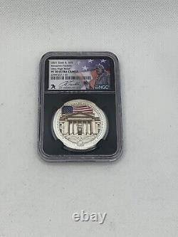 2021 Cook Islands Benjamin Franklin Silver coin Set NGC