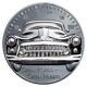 2021 Cook Islands Classic Car Ultra High Relief 2 oz Silver Black Proof $10 C