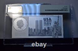 2021 Cook Islands Commemorative USA Patriot Day $1 5 Gram Silver Note Pmg 70 Gem