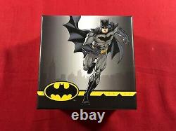 2021 Cook Islands DC Comics Batman 2 oz Silver Antiqued $10 Coin Mintage of 1000