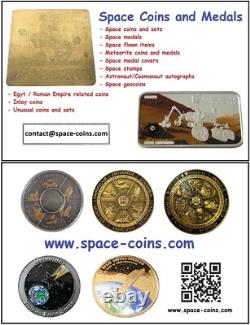2021 Cook Islands, La Ciénega Meteorite! Cienega, $5 silver with COA and box