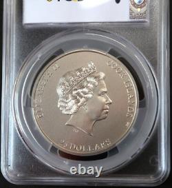 2021 Cook Islands MT. ELBRUS-SEVEN SUMMIT SERIES PCGS MS70 5 oz. Silver, RARE