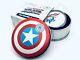 2021 Cook Islands Marvel Comics Captain America 80th 1 oz. 999 Silver Proof Coin