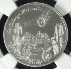 2021 Cook Islands Meteorite Coin MS70 Antiqued NGC La Cienega $5 Limited Mintage