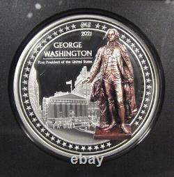 2021 Cook Islands S$10 Ultra High Relief George Washington NGC PF70 UCAM AP869