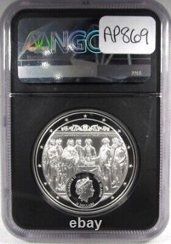 2021 Cook Islands S$10 Ultra High Relief George Washington NGC PF70 UCAM AP869