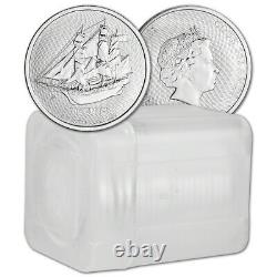 2021 Cook Islands Silver Bounty Sailing Ship 1/10 oz 10C BU 20 Coin Mint Tube