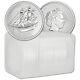 2021 Cook Islands Silver Bounty Sailing Ship 1/4 oz 25C BU 20 Coin Mint Tube