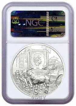 2021 Cook Islands Terracotta Warriors UHR 1 oz Silver $5 NGC PF70 UC FR