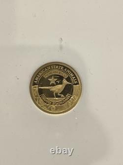 2021 Cook Islands US State Animal Series Roadrunner New Mexico NGC PF70