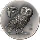 2021 Owl of Athena 1 oz Silver Antique Coin Cook Islands $5 Athena's Owl JL565