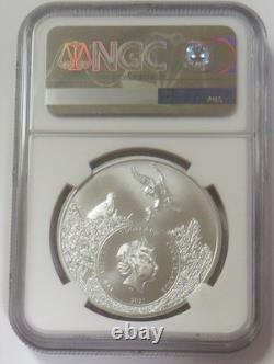 2021 SILVER COOK ISLANDS $5 KANSAS BUFFALO STATE ANIMAL SERIES 1oz NGC MS 70