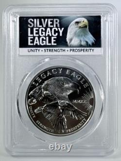 2022 $1 Cook Islands Silver Legacy Eagle PCGS MS70 First Strike