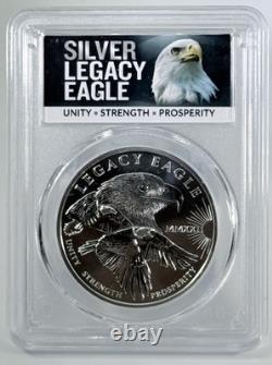 2022 $1 Cook Islands Silver Legacy Eagle PCGS MS70 First Strike