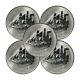 2022 1 oz Cook Islands Bounty Silver Coin (BU Lot of 5)