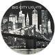 2022 1 oz Proof Cook Islands Silver Big City Lights New York Coin