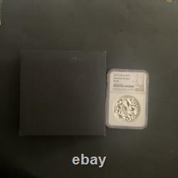 2022 $10 Cook Islands Silverland The Rock NGC PF 70 2 Oz Silver Proof Coin