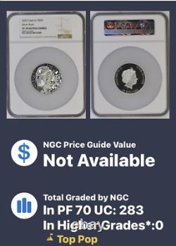 2022 $20 Cook Island Silver Burst Proof 3oz Ngc Pf70 Ucam