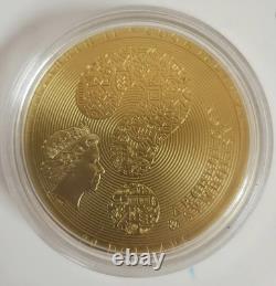 2022 $20 Cook Islands Archeology Symbolism TUTANKHAMUNS Gilded 3 Oz Silver Coin