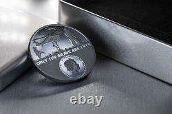 2022 $20 Cook Islands Real Heroes SPECIAL FORCES 3 Oz Silver Black Proof Coin