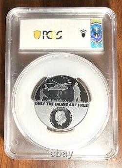 2022 3qz Black Proof Silver Special Forces Fdi Pcgs Pr69dcam Pop 19 Batch 19 Img