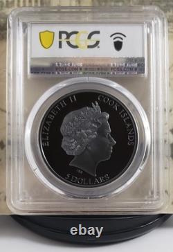 2022 $5 Cook Islands In Memoriam QE II Silver Black Proof PCGS PR70DCAM 10 2022 $5 Cook Islands In Memoriam QE II Silver Black Proof PCGS PR70DCAM 10