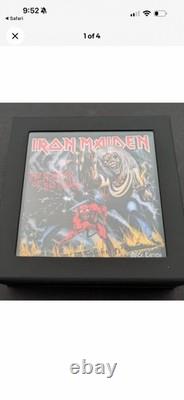 2022 $5 Cook Islands The Number Of The Beast Iron Maiden 1oz Silver Coin