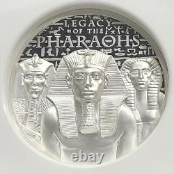 2022 COOK ISLANDS PHARAOHS PROOF SILVER 1oz $5 HIGH RELIEF NGC PF70 UCAM