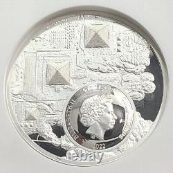 2022 COOK ISLANDS PHARAOHS PROOF SILVER 1oz $5 HIGH RELIEF NGC PF70 UCAM