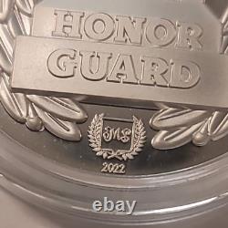 2022 Cook Is $5 Tomb Unknown Soldier High Relief 1oz Silver Standish 7K