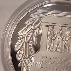 2022 Cook Is $5 Tomb Unknown Soldier High Relief 1oz Silver Standish 7K