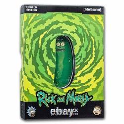 2022 Cook Island 1 oz Silver $1 Rick and Morty Pickle Rick Coin SKU#256729