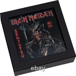 2022 Cook Island Iron Maiden Senjutsu 2oz Silver Proof Coin