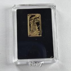 2022 Cook Islands 0.5g Gold Bar Coin 999, 24 Carat Harry PotterT Luna Lovegood